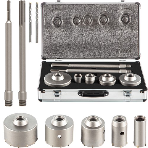 9pcs concrete hole saw - 9pcs,